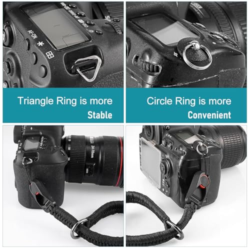 ZORBES® Camera Wrist Strap, Nylon Camera Hand Strap for Instant Cameras, SLR Cameras, Small Mirrorless Camera, Braided Wrist Strap Hand Strap Quick Release Rope Camera Wrist Rrap Strap, 34cm/13.4inch ZORBES® Camera Wrist Strap, Nylon Camera Hand Strap for Instant Cameras, SLR Cameras, Small Mirrorless Camera, Braided Wrist Strap Hand Strap Quick Release Rope Camera Wrist Rrap Strap, 34cm/13.4inch